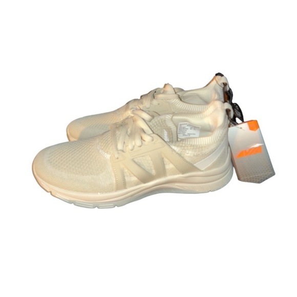 Avia Quick Flash Men's Knit Sneakers in Cream - Picture 8 of 9